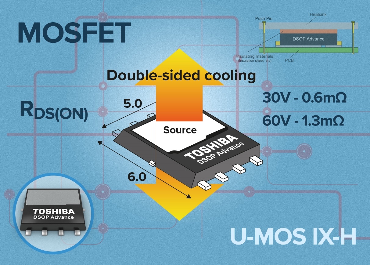 Dsop Advance High Power Density Mosfets In A Small Package Toshiba