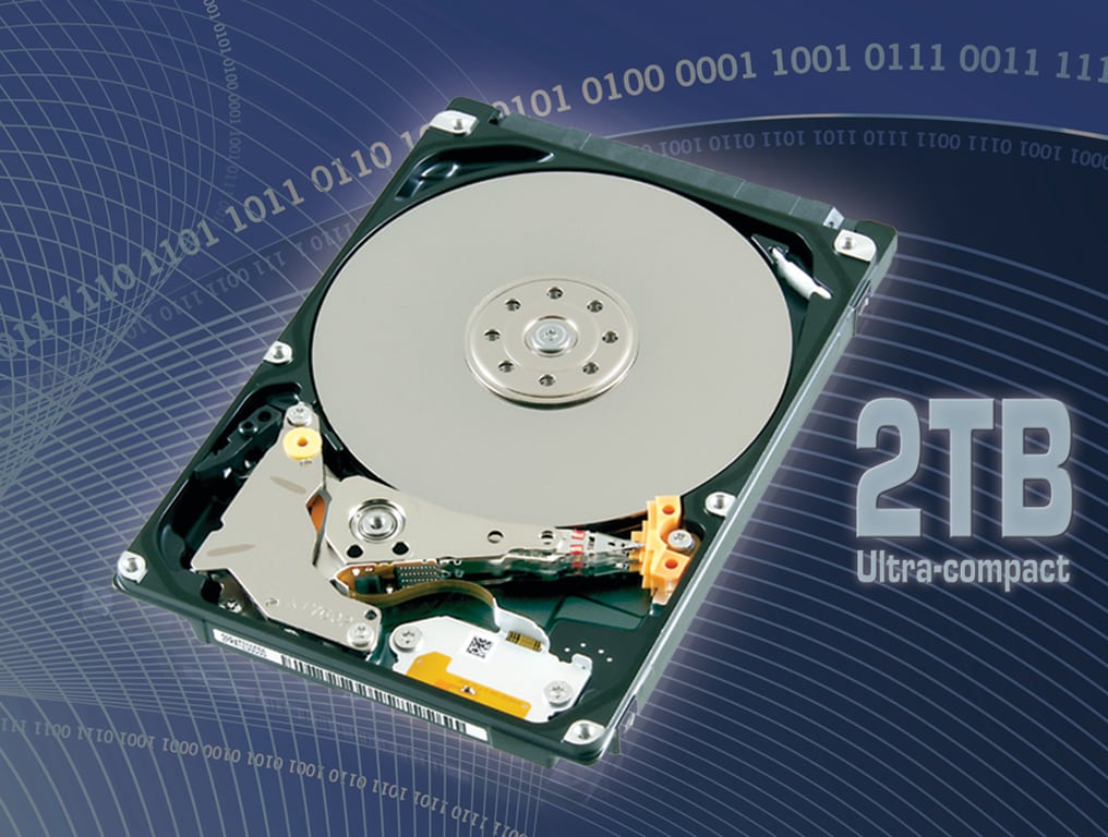 Toshiba Announces New 2TB Hard Disk Drive for Client Storage Applications
