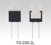 これは、第2世代SiC SBD TO-220-2Lパッケージのラインアップ拡充: TRS2E65F、TRS3E65Fの製品写真です。