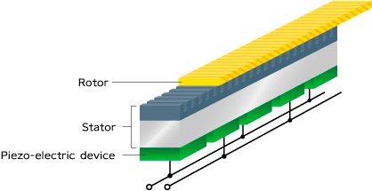 Linear-type ultrasonic motor