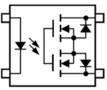 MOSFET output (Photorelay)