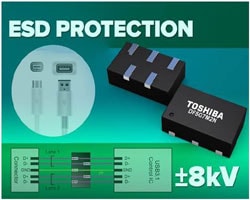 Toshiba ESD Protection Diodes