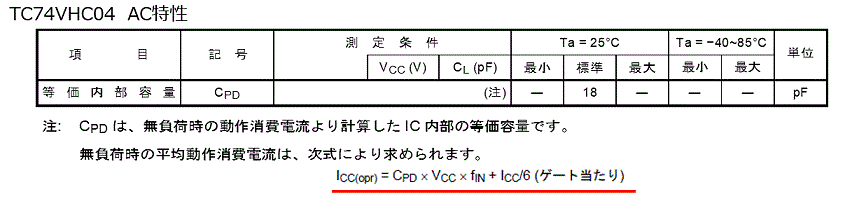 データシートの見方 静的消費電流 I Cc 東芝デバイス ストレージ株式会社 日本