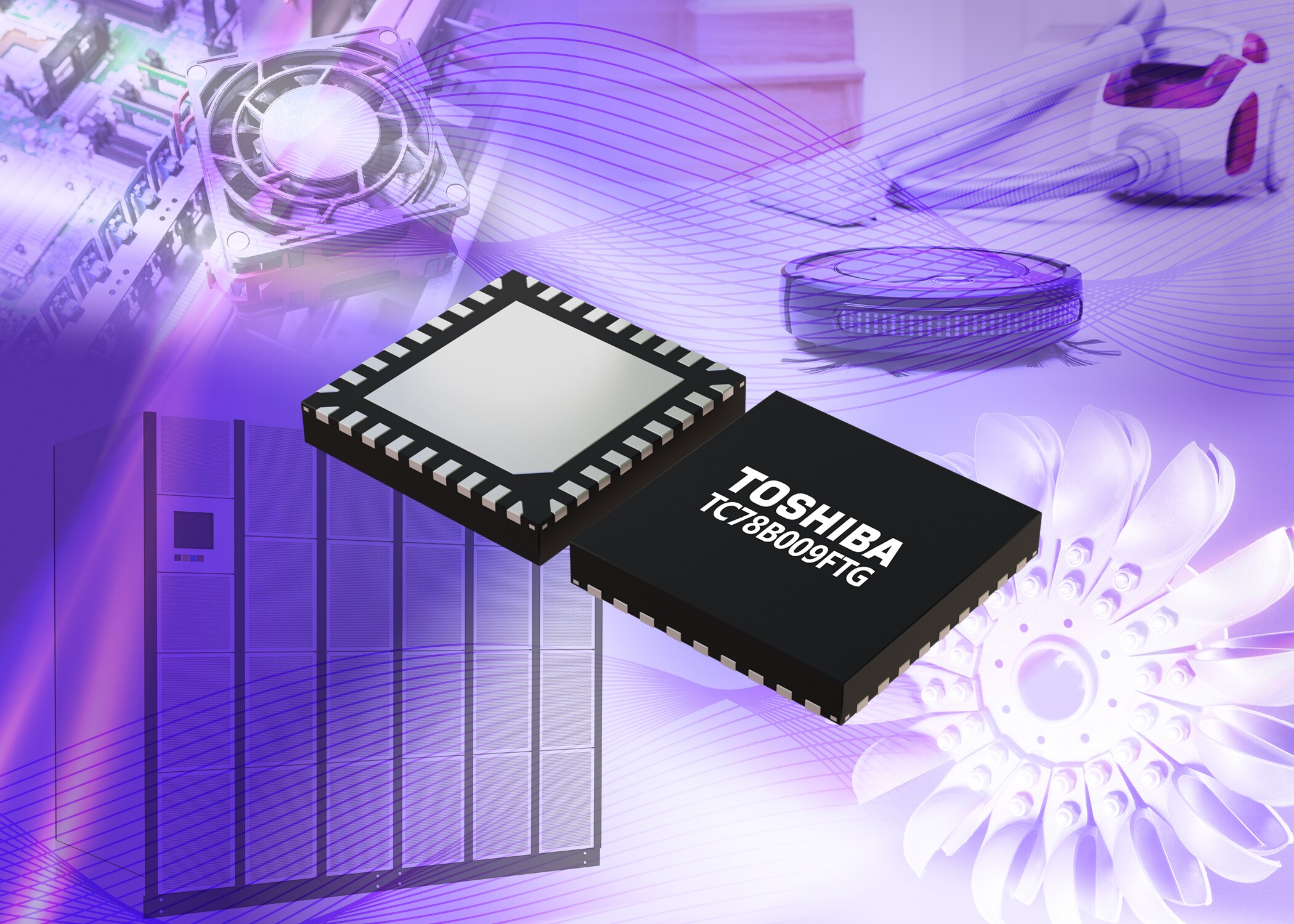 Toshiba announces new three-phase brushless motor controller with gate driver 