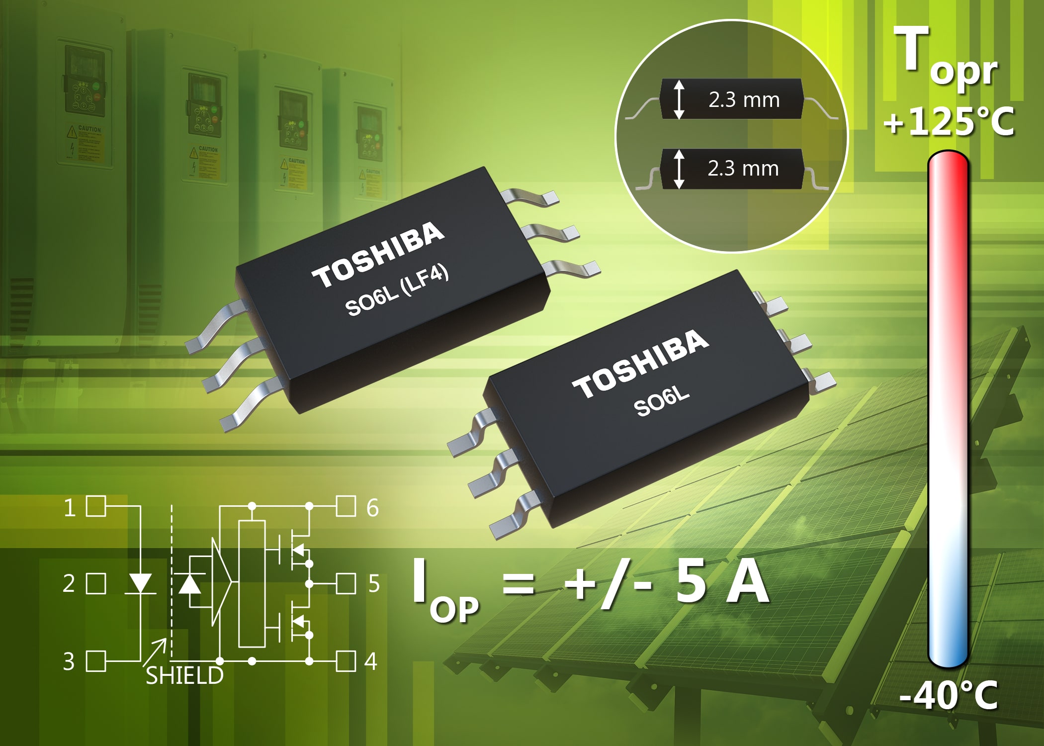 Toshiba releases new high peak output current photocouplers 