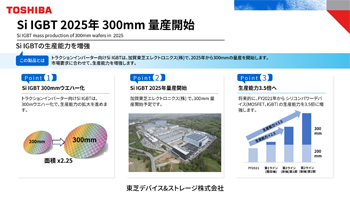 これは、xEV トラクションインバーター用 パワー半導体の画像です。