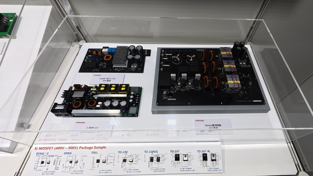 これは高耐圧MOSFETの写真です。