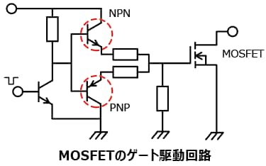 これは、実装基板の省スペース化に貢献するバイポーラートランジスターの応用回路例です。