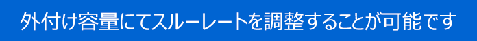 外付け容量にてスルーレートを調整することが可能です