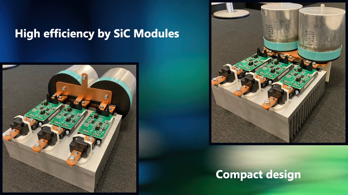 Picture show Sic Module inverters
