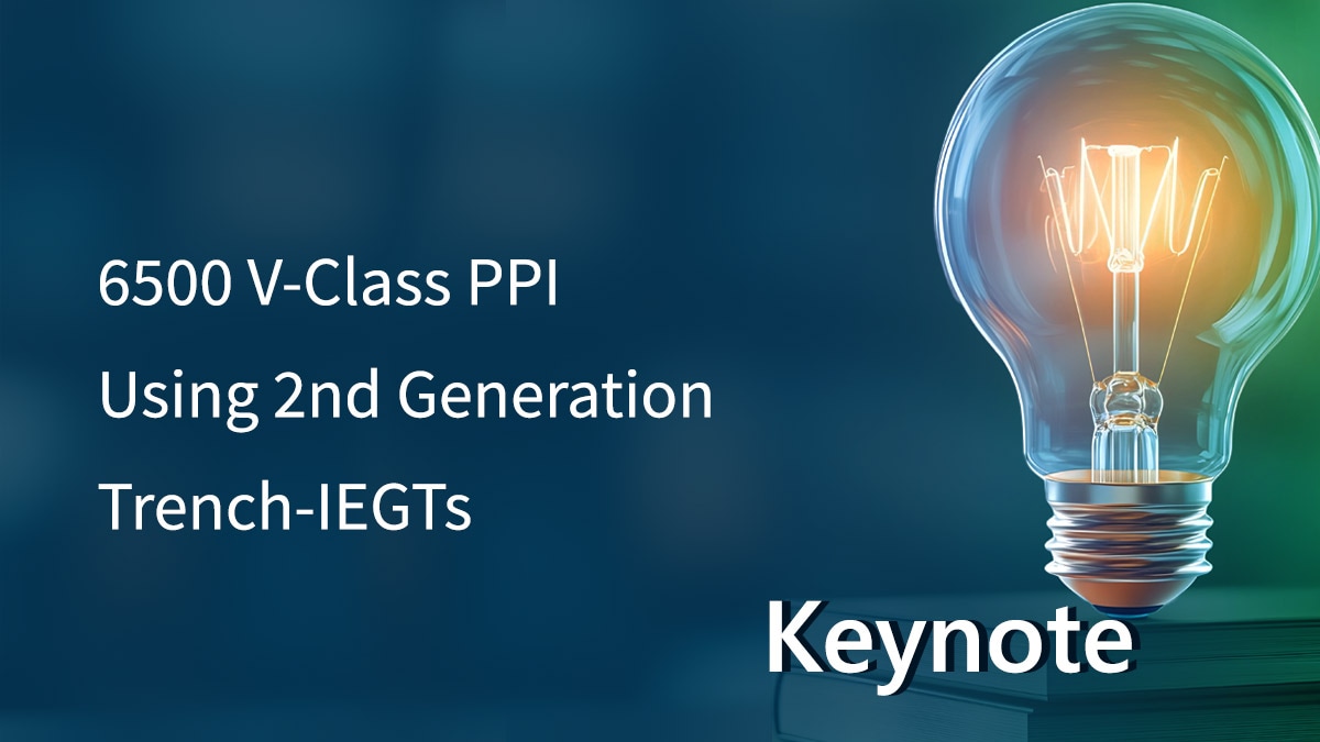 Header picture for keynote at PCIM 2026.