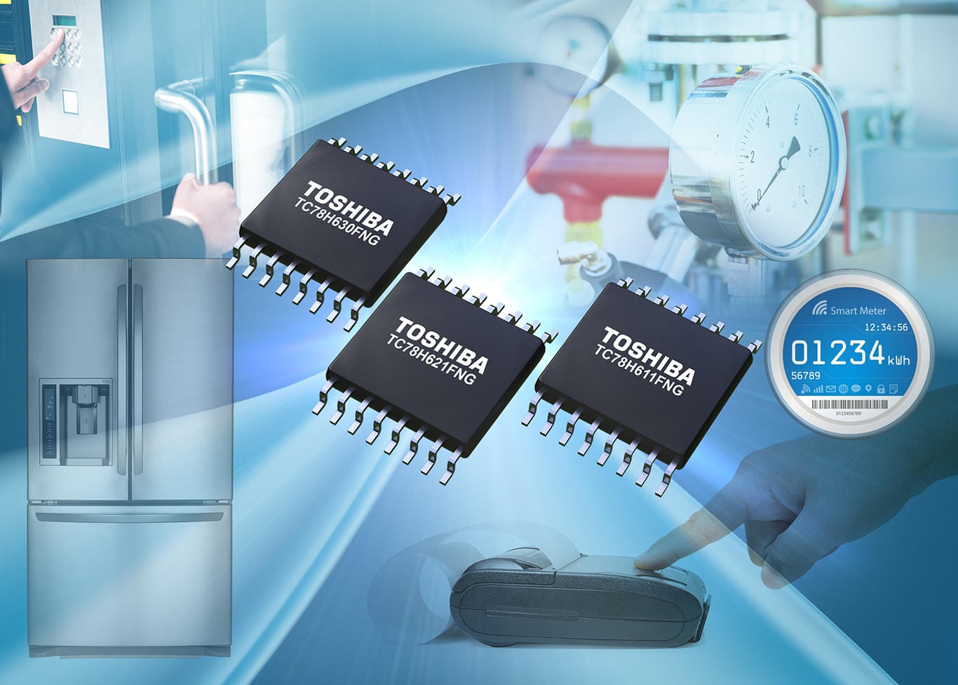 Toshiba Launches H-Bridge Driver ICs for Low-Voltage 2.5V Drive