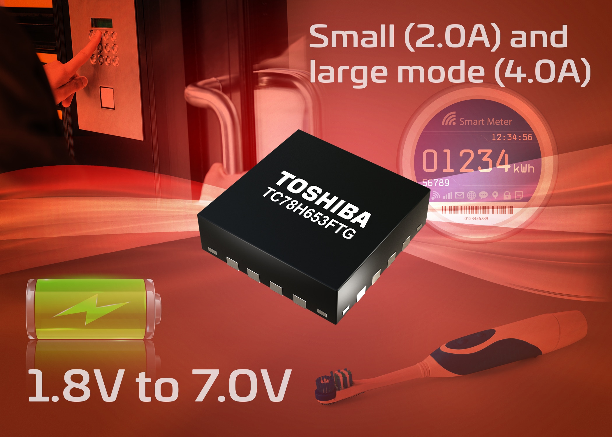 Toshiba launches H-bridge driver IC supporting low-voltage, large current drive 