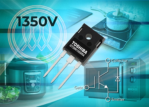 Toshiba Launches Improved 1350 V IGBT device for domestic appliance applications