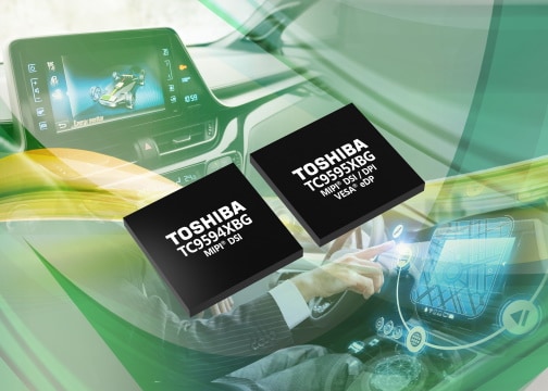 Toshiba adds automotive display interface bridge ICs for IVI systems