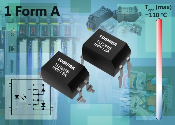 Toshiba Introduces High-Current Photorelay Optimised for Industrial Implementation 
