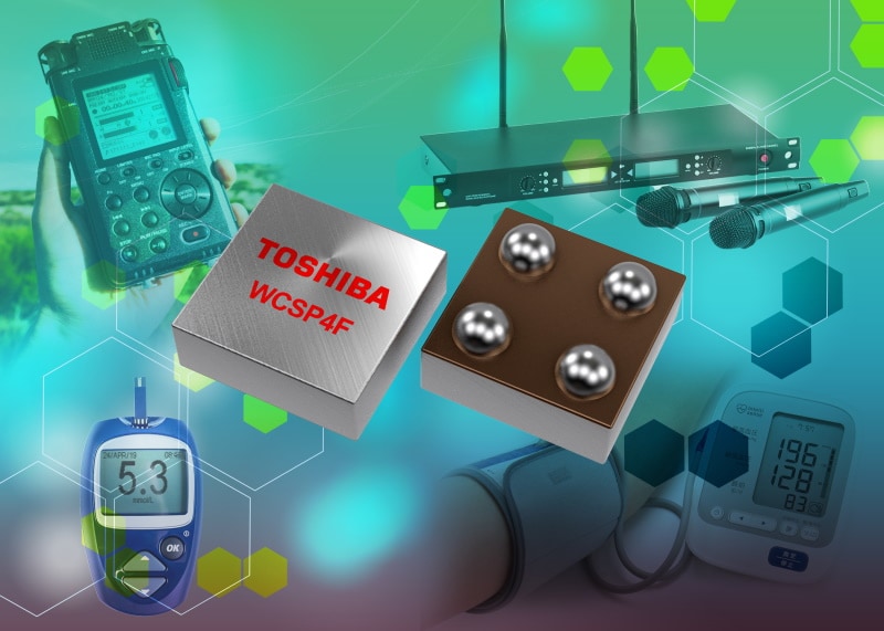 Compact, Low-Profile LDOs from Toshiba Deliver Low Output Voltage Noise Alongside Exceptional Output Voltage Accuracy