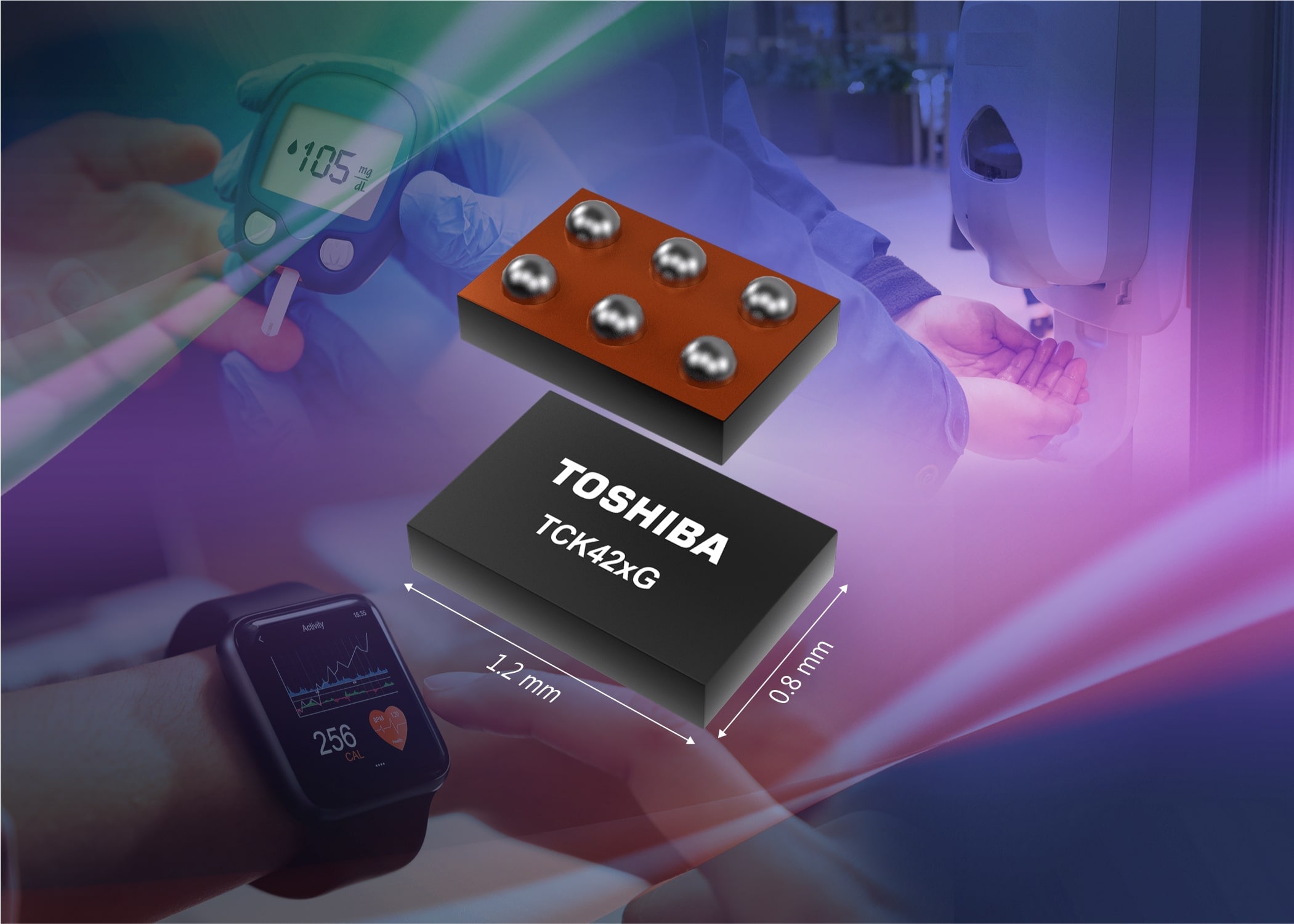 Toshiba extends miniature MOSFET gate driver family for portable applications