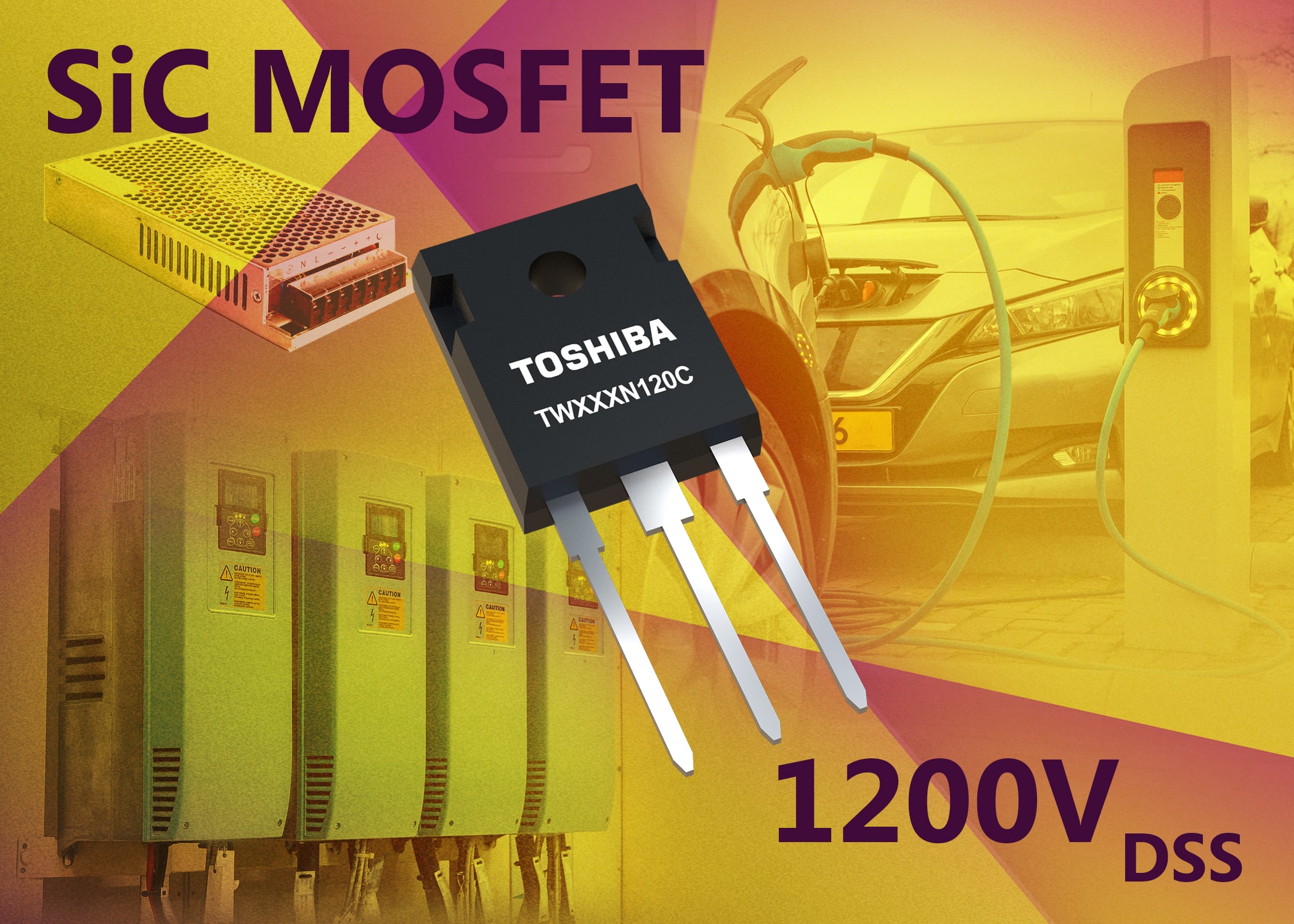 Third generation 1200V SiC MOSFETs from Toshiba boost industrial power-conversion efficiency