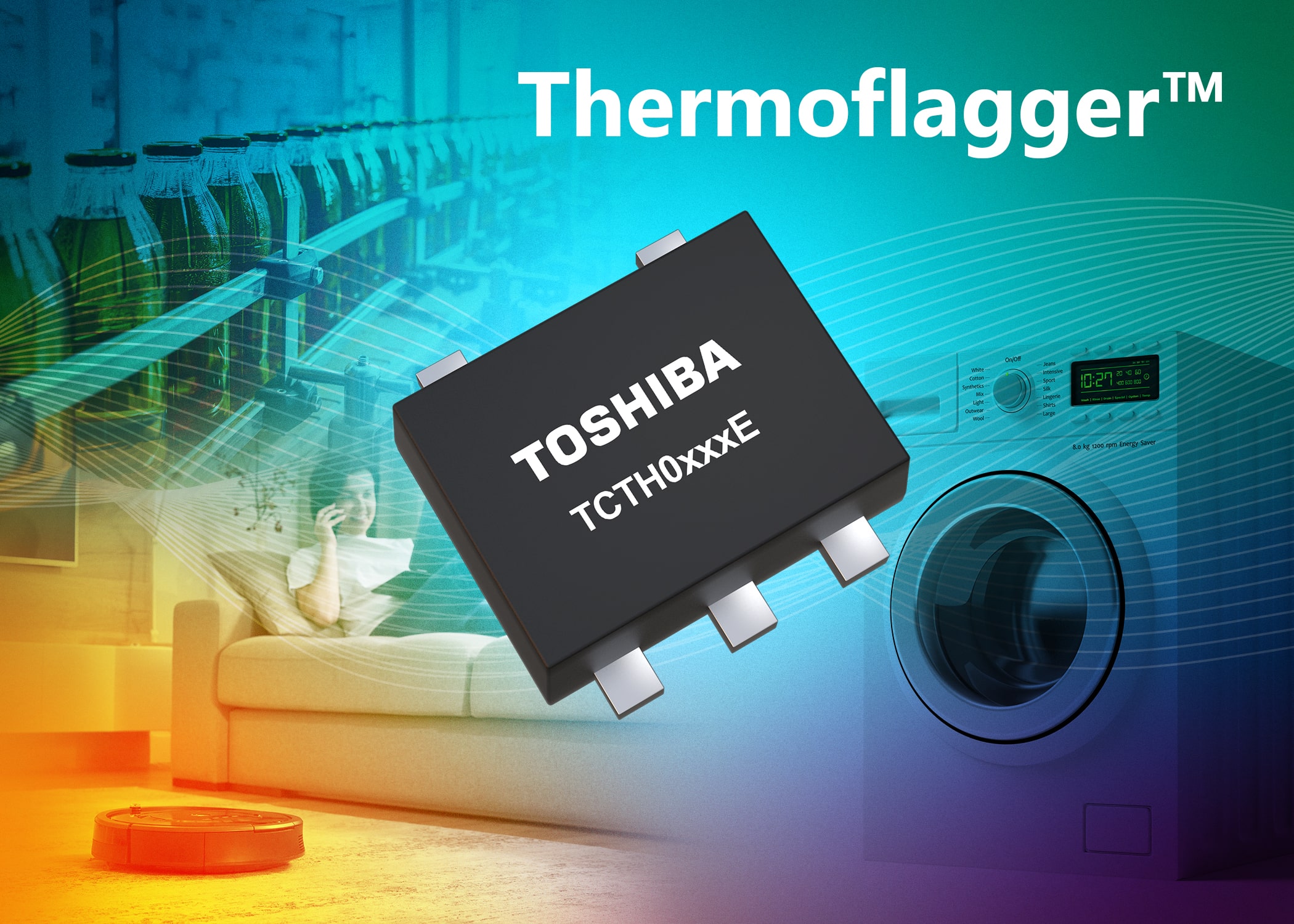 Toshiba announces Thermoflagger<sup>TM</sup> over-temperature detection ICs 
