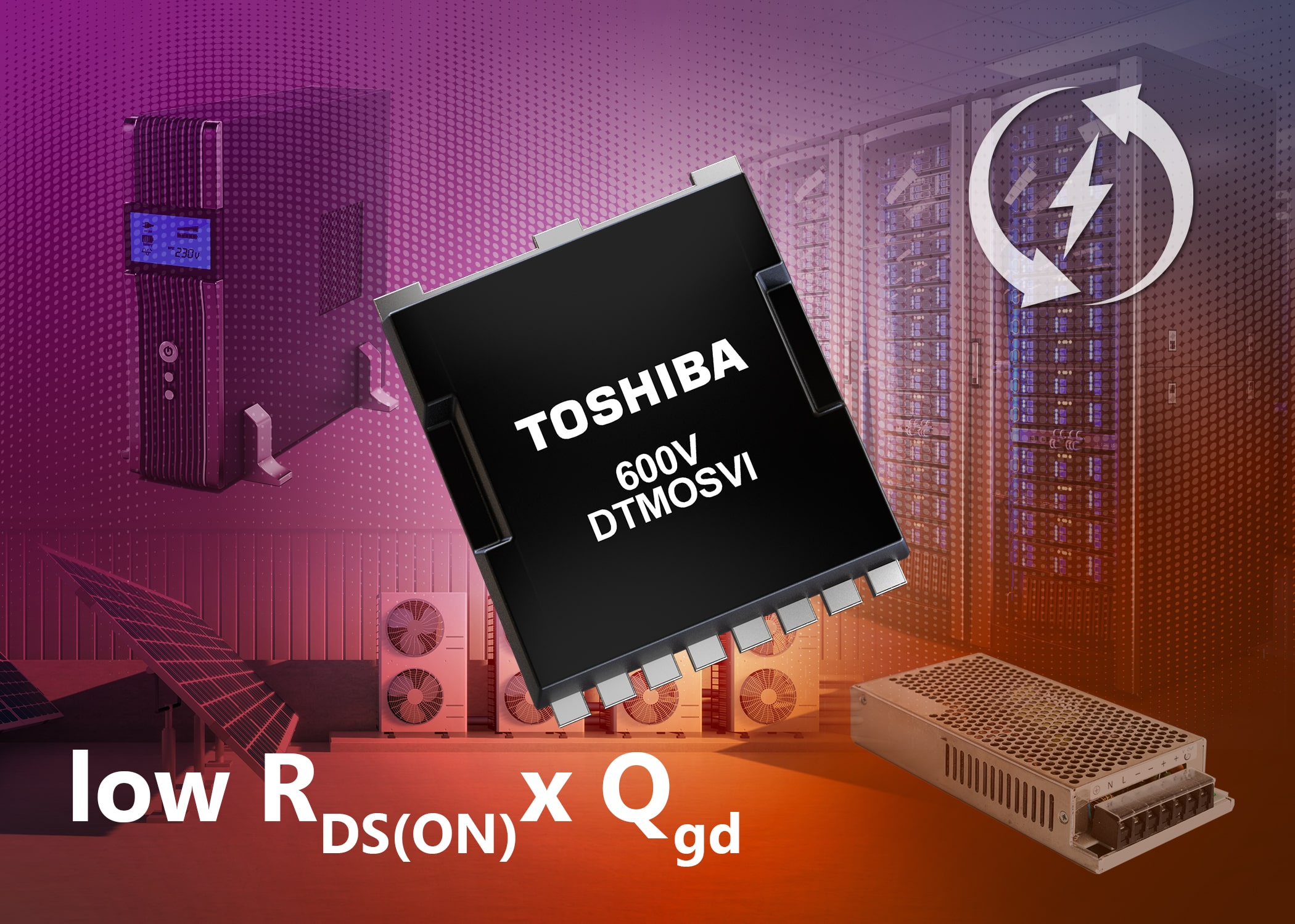 Toshiba launches 600V super junction N-channel power MOSFET series with ultra-low RDS(on) 