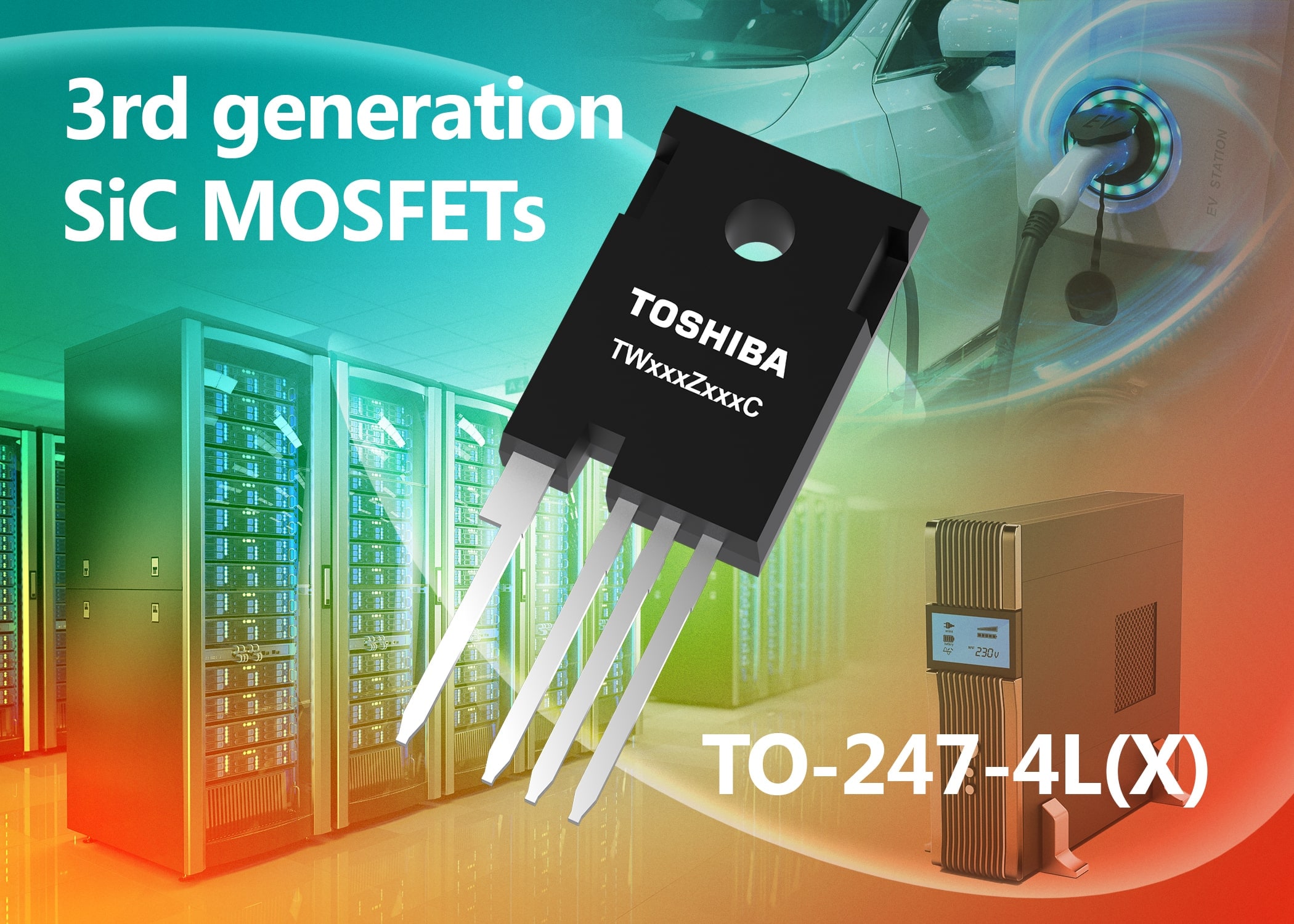 New devices in 4-pin package offer improved switching performance of MOSFET in industrial applications
