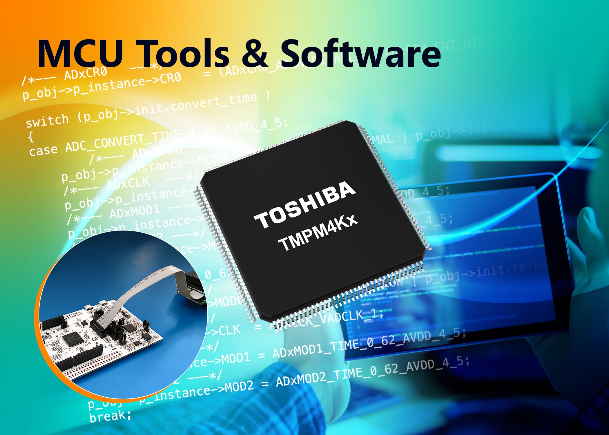 Toshiba sample software package expands microcontroller development tools ecosystem