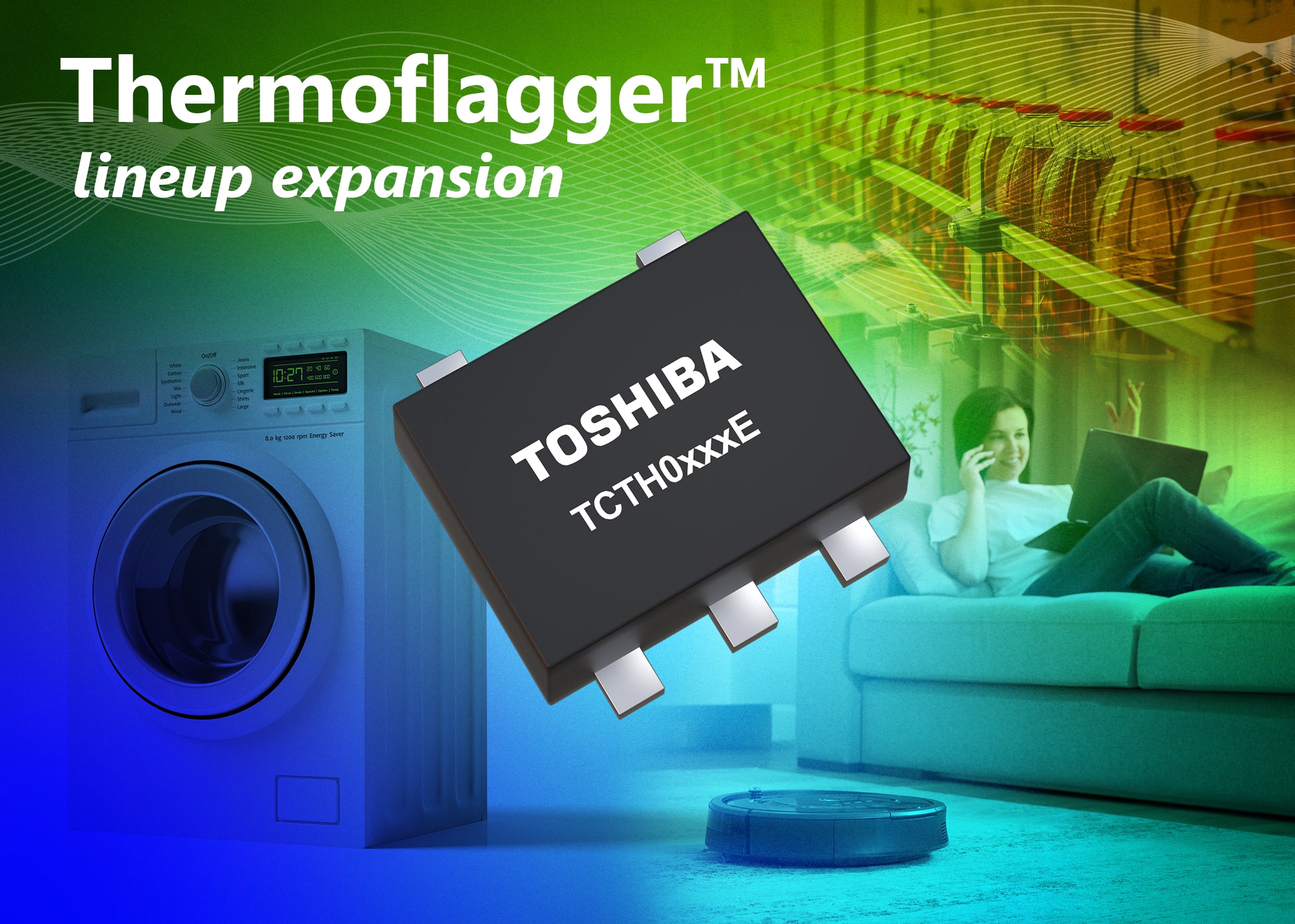Toshiba expands range of Thermoflaggerâ„¢ temperature monitoring ICs