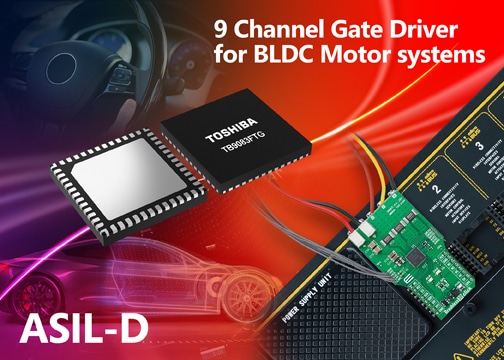 Toshiba and MIKROE develop a safety-focused automotive gate driver board for brushless motors