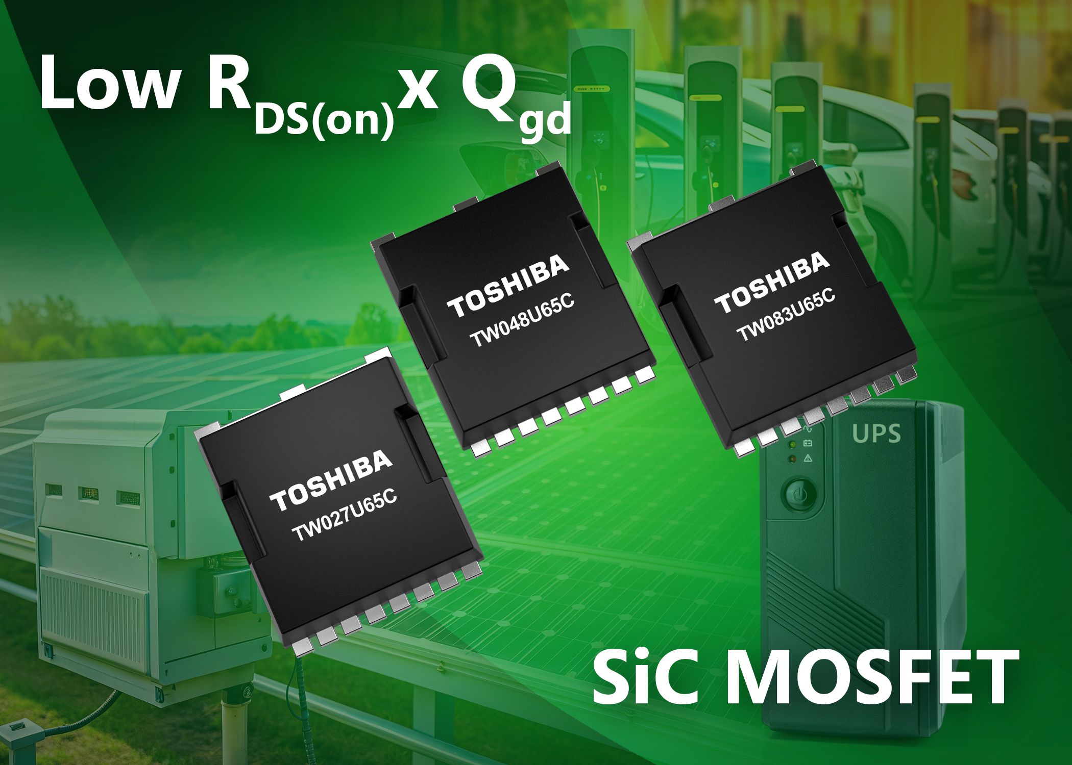 Toshiba Releases 650V 3rd Generation SiC MOSFETs in TOLL Package