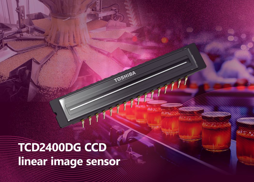 Toshiba launches high-speed colour CCD linear image sensor for Automated Optical Inspection equipment