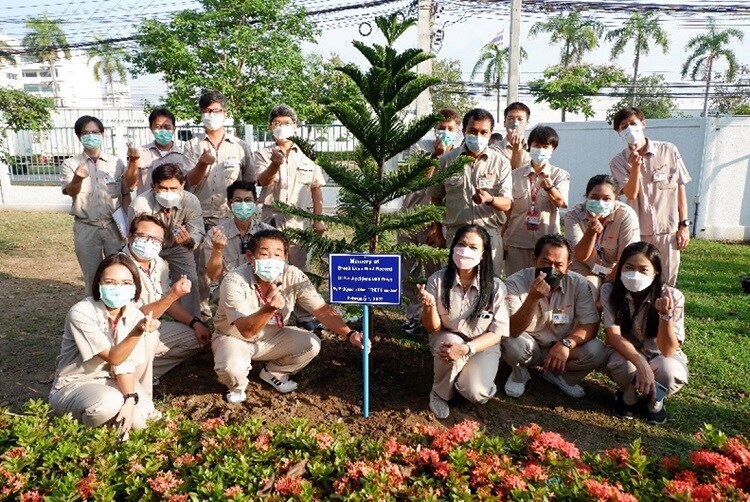 February 1, 2022: Tree planting activities to commemorate the company's founding