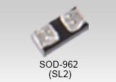 The package photograph of a TVS diode suitable for ESD protection of a low voltage signal line: DF2B5SL.