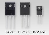 The package photograph of lineup expansion of the new generation super junction N-ch power MOSFET “DTMOSVI series” contributing to higher efficiency of power supplies: TK040Z65Z, TK065N65Z, TK065Z65Z, TK090N65Z, TK090Z65Z, TK090A65Z.
