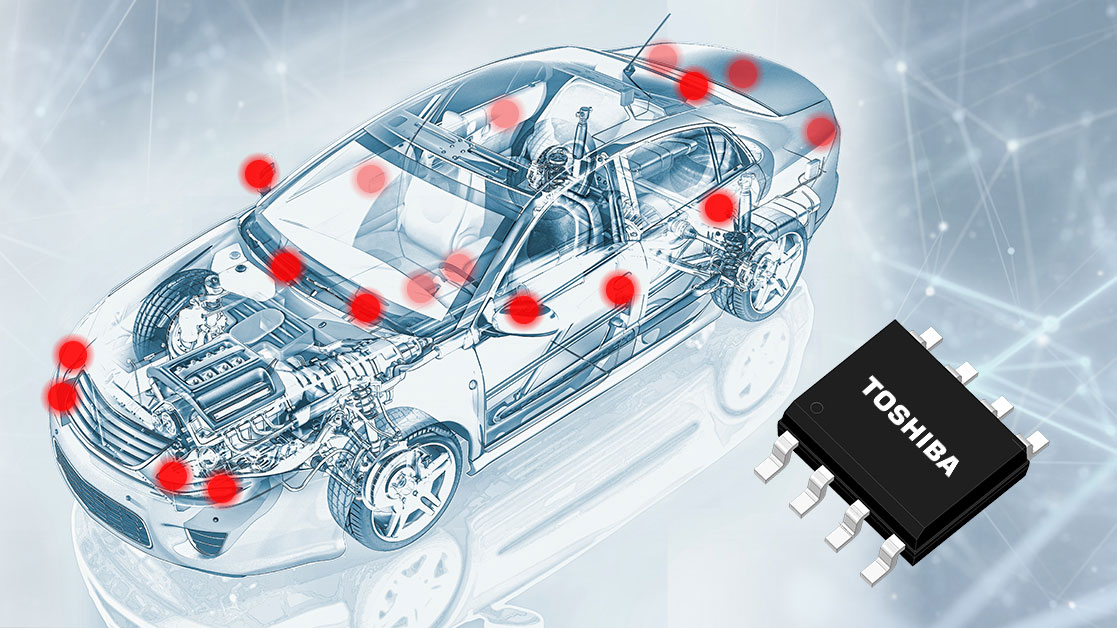Toshiba to Provide Samples of Clock Extension Peripheral Interface Driver/Receiver IC That Contributes to Wiring Harnesses Reduction