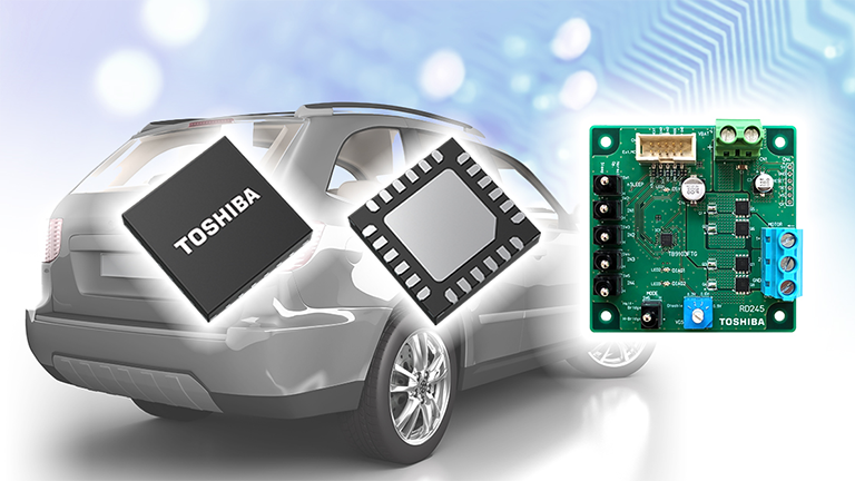 Toshiba Releases Gate Driver IC for Automotive Brushed DC Motors that Will Contribute to Downsizing of Equipment