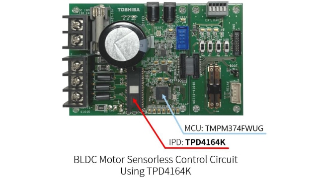 BLDC Motor Sensorless Control Circuit