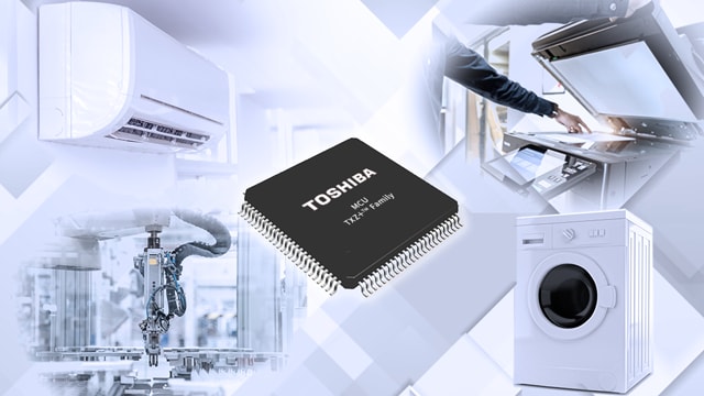 これは、Arm<sup>®</sup> Cortex<sup>®</sup>-M4搭載システム制御向けスタンダードマイコン 「TXZ+™ファミリー エントリークラス M4Hグループ」のエンジニアリングサンプル提供開始についての画像です。