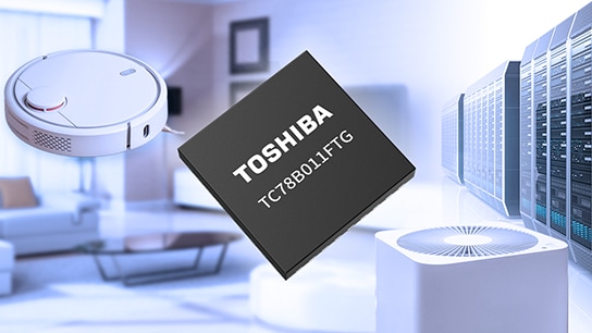 Toshiba Releases Stepping Motor Driver IC That Contributes to Saving Space on Circuit Boards