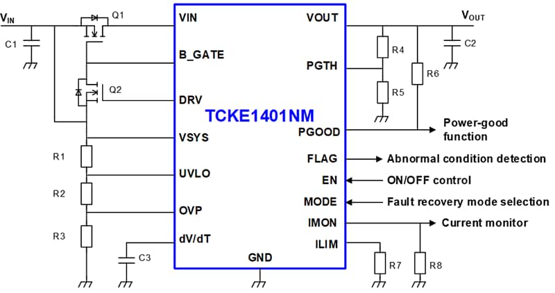 Figure 1. Application circuit example