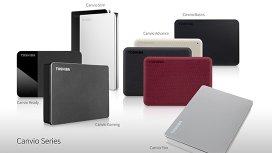 Toshiba Releases New Canvio Portable Storage Line Up with New Applications and Designs