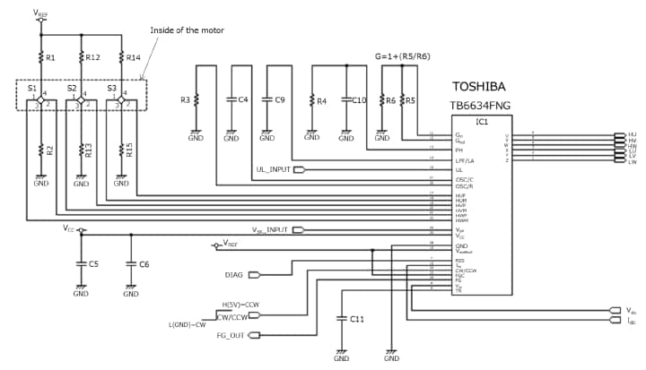 Applicatoin Circuit Diagram