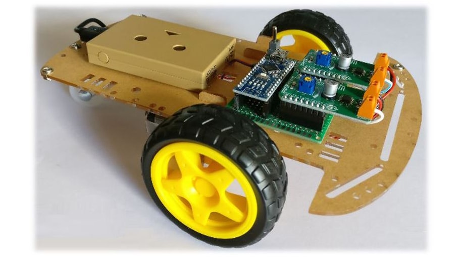 Images of DIY Car: Build Guide using TB67H450FNG.