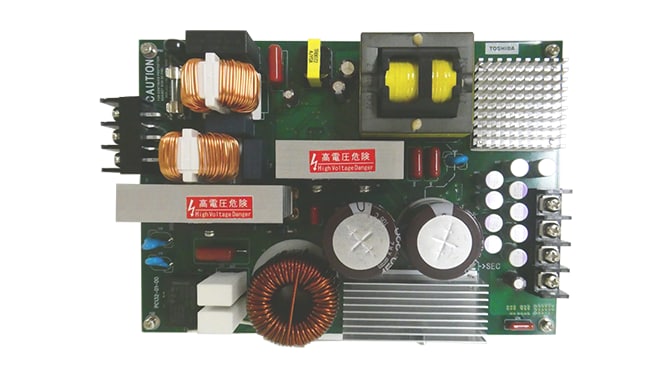 Features of 500 W server power supply using TOLL package DTMOS.