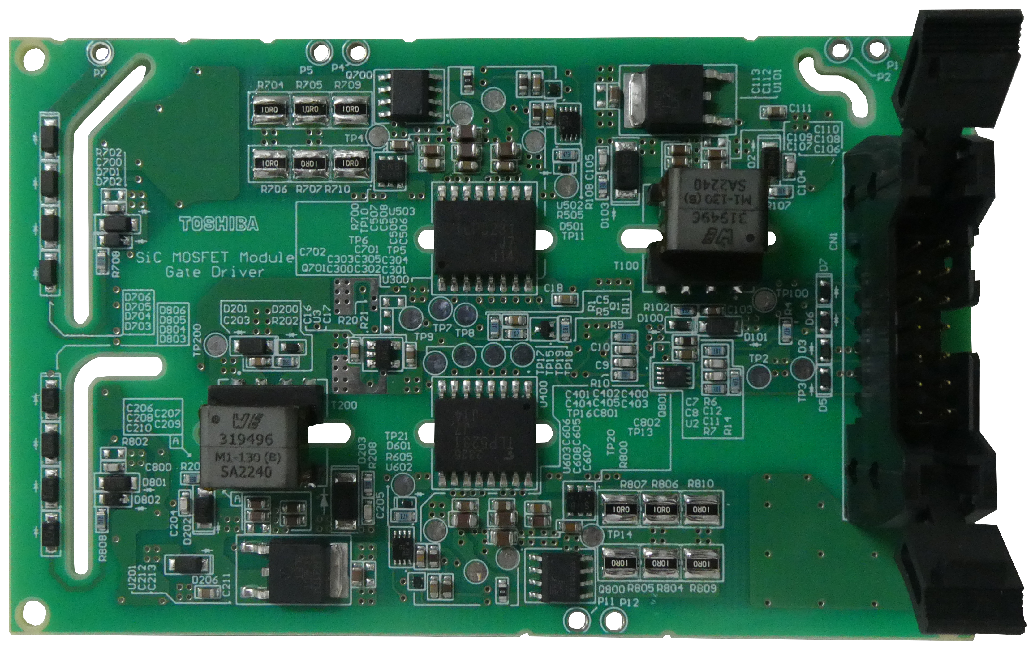 This is a picture of Gate Drive for SiC MOSFET Module.