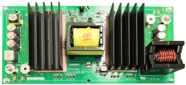 Exterior photo of 1 kW full-bridge DC-DC converter.