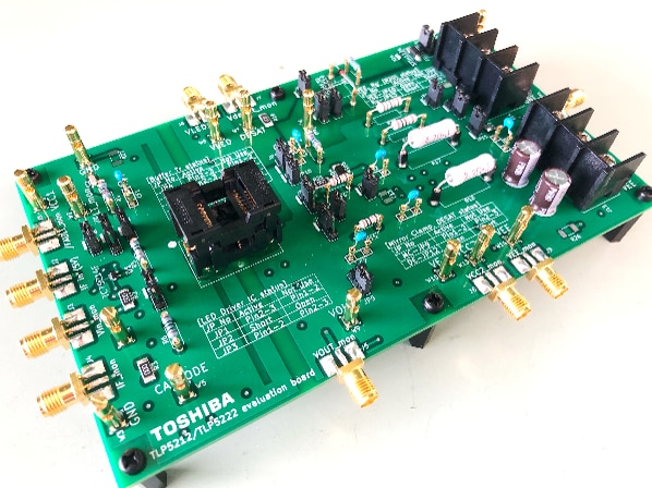 Photo of evaluation board of Smart Gate Driver Coupler.