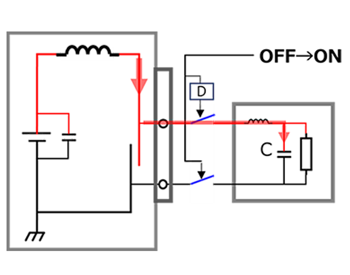 Fig. 2 Condition of the device when the board is inserted
