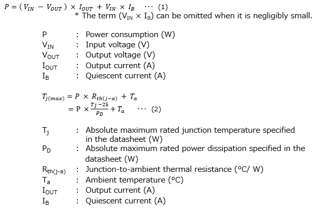 Absolute maximum rated junction temperature specified