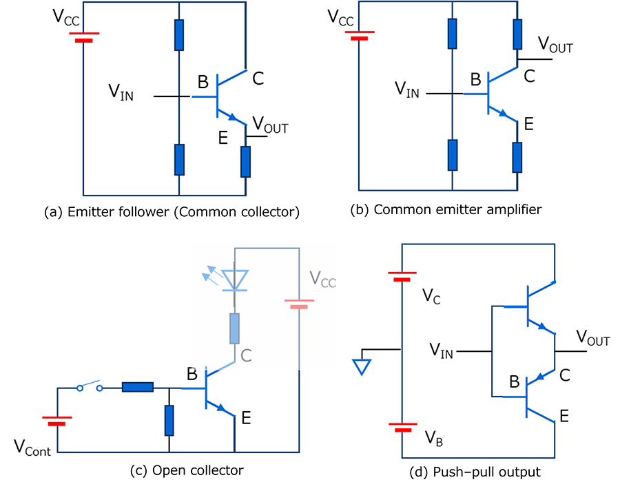 Fig. 10  Example of a circuit using a transistor